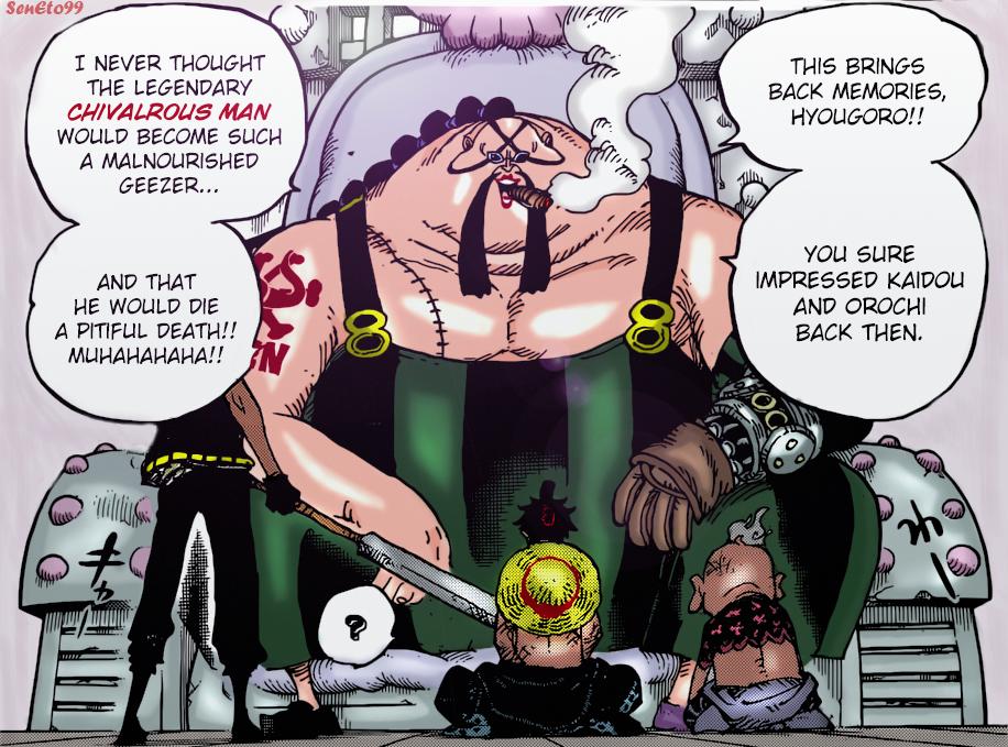 Sen Thankyoumiura Judgement Time One Piece Chapter 935 Queen Luffy Color