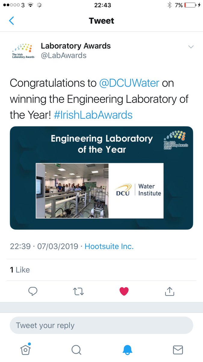 DCU Water Institute tweet media