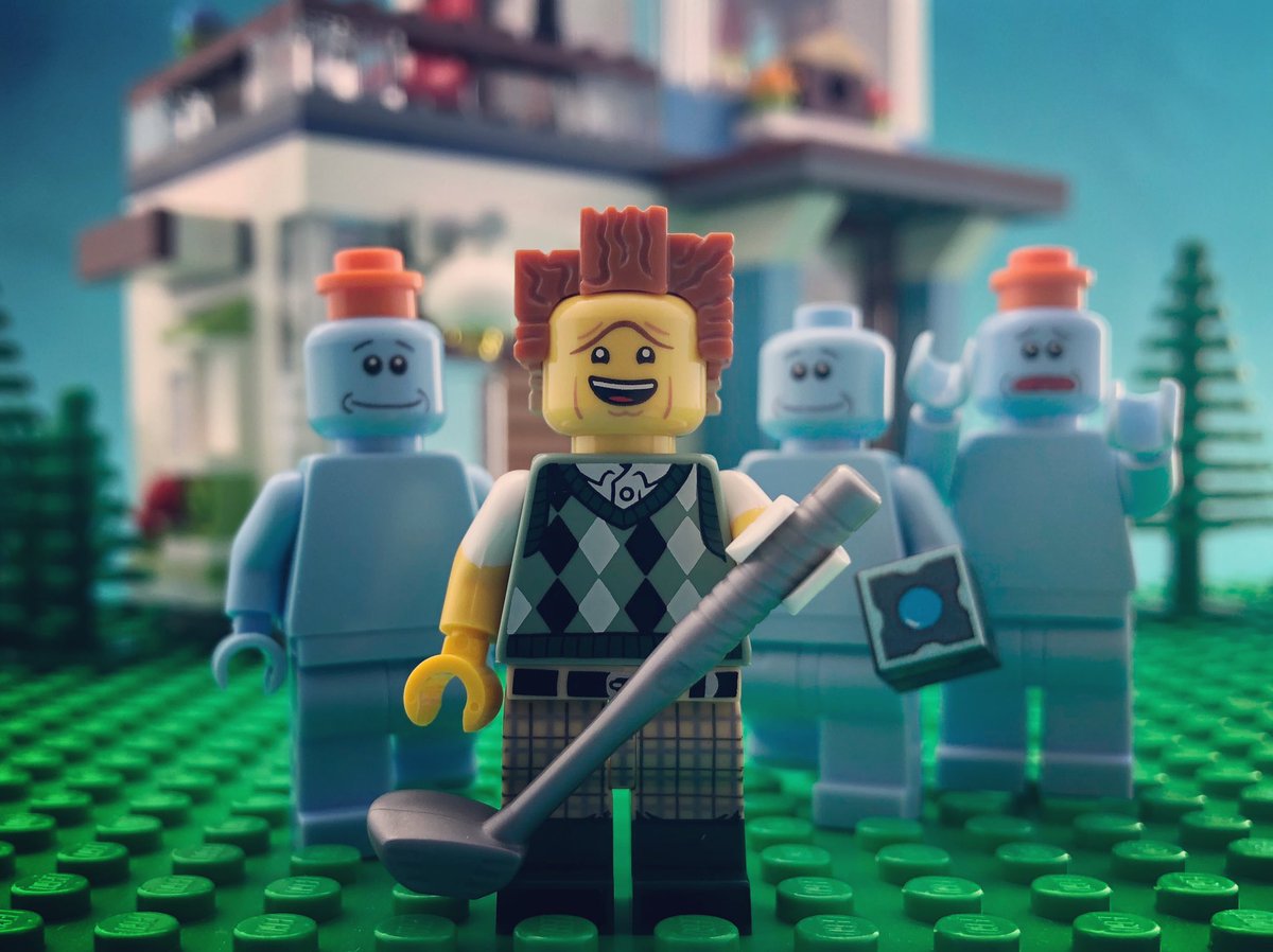 McBricksReviews's tweet photo. Oh no. Another loser who wants to get hang of playing golf... as if Jerry wasn’t bad enough. Wonder how many of me are needed to succeed. I have to fullfill my purpose so I can go away!!!

Mr. Meeseeks is available @MinifigsMe #minifigsme #mrmeeseeks #meeseeks #rickandmorty #AFOL https://t.co/OaeAdYJMkj