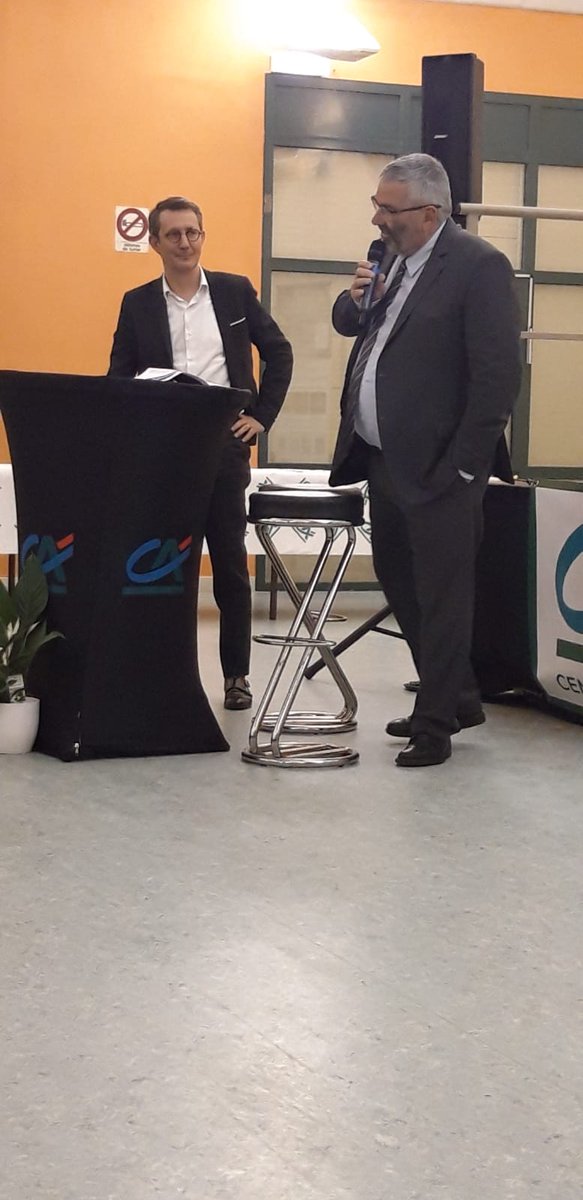 Barbottemc's tweet photo. Rencontre annuelle 2019 de la caisse locale de Morestel 
Riche en échanges et témoignages de jeunes clients entrepreneurs : fondement de notre modèle mutualiste.
Des équipiers et administrateurs engagés. 
Bravo et merci aux societaires venus nombreux. https://t.co/CgNWlJfWsN