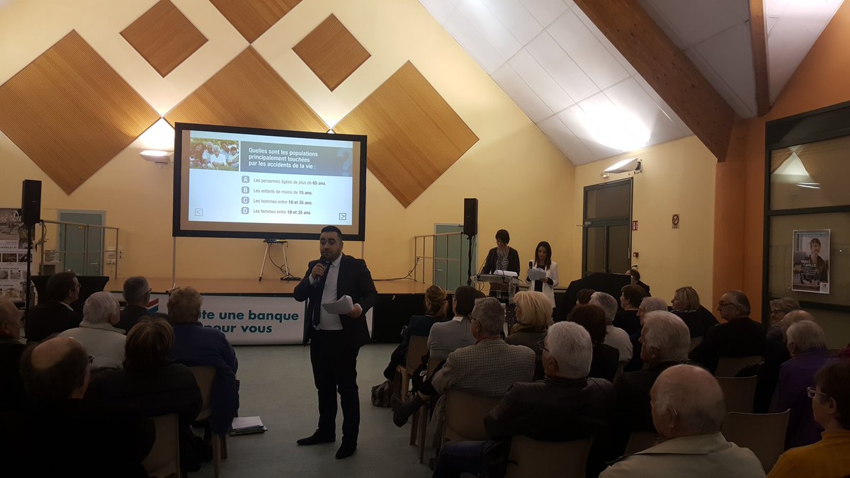 Barbottemc's tweet photo. Rencontre annuelle 2019 de la caisse locale de Morestel 
Riche en échanges et témoignages de jeunes clients entrepreneurs : fondement de notre modèle mutualiste.
Des équipiers et administrateurs engagés. 
Bravo et merci aux societaires venus nombreux. https://t.co/CgNWlJfWsN