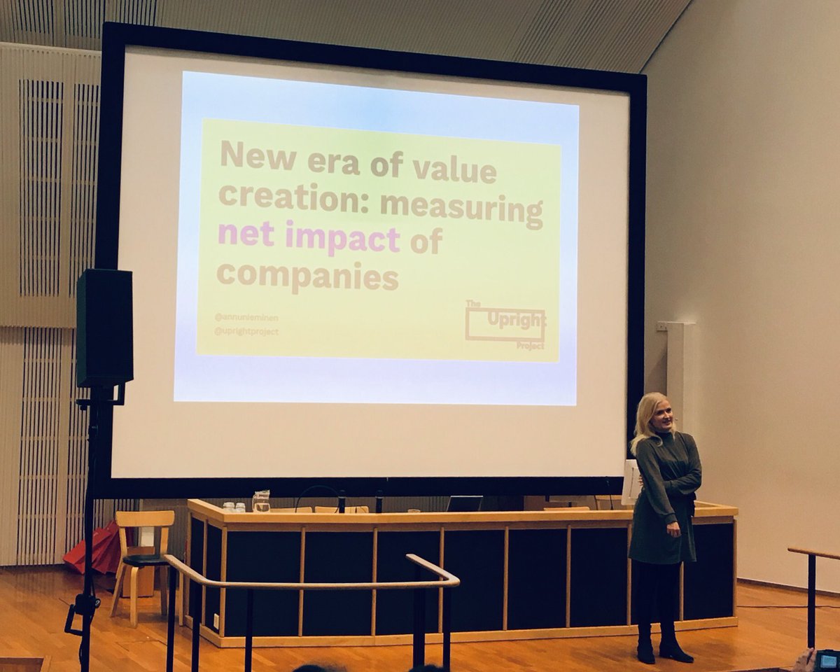HeiniSal's tweet image. Thank you @annunieminen for your inspiring presentation on how to create better knowledge #aaltoalumni #uprightproject