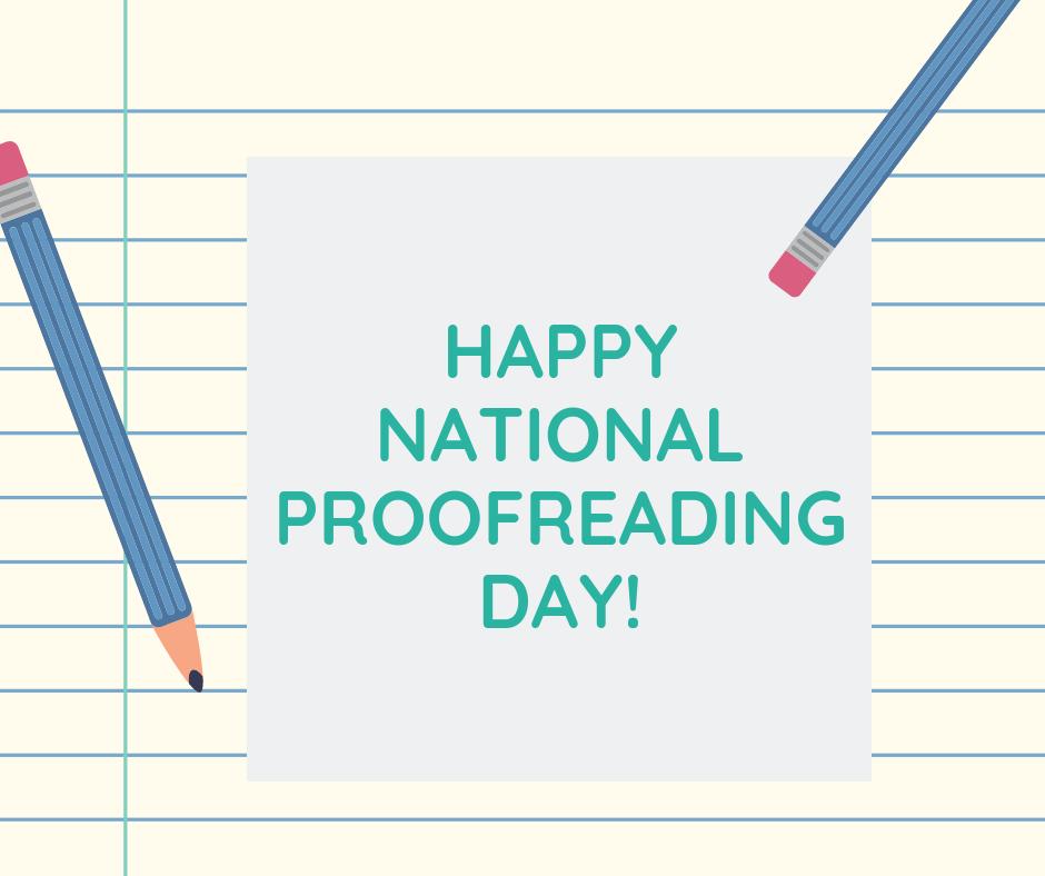 Whether you're writing a social post or #blog content, proofreading is essential to ensure your work is as clean and #professional as possible! 

#NationalProofreadingDay