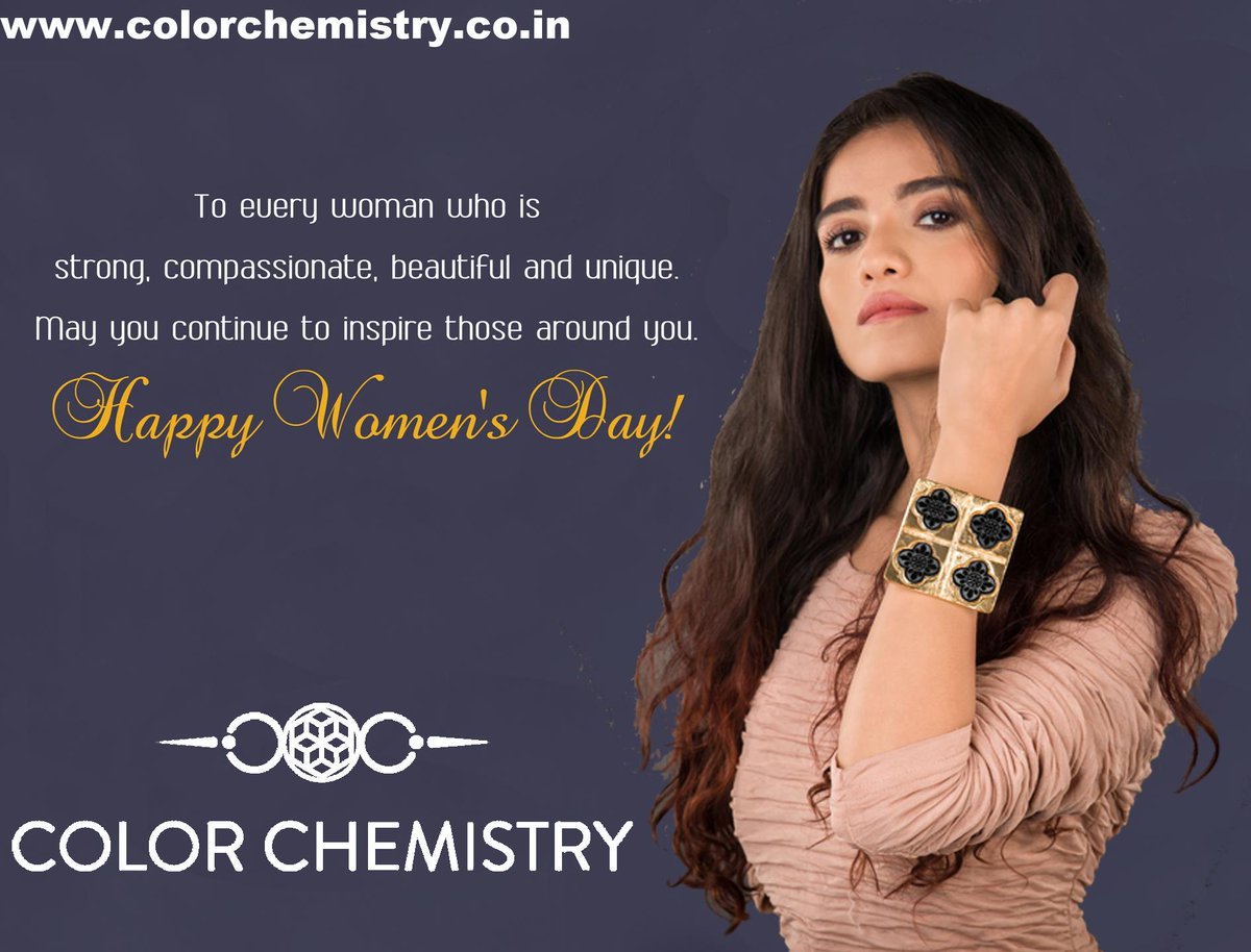 ChemistryColor's tweet image. Celebrate this women's day with color chemistry gift onyx stone jewellery to the special ladies in your life.
colorchemistry.co.in

#Colorchemistry #stonejewelry #jewelry #fashionjewelry #Ringoftheday #ootd #fashionista #boho #chic #stylish #ethnic #bestrings #ethnicjewelry
