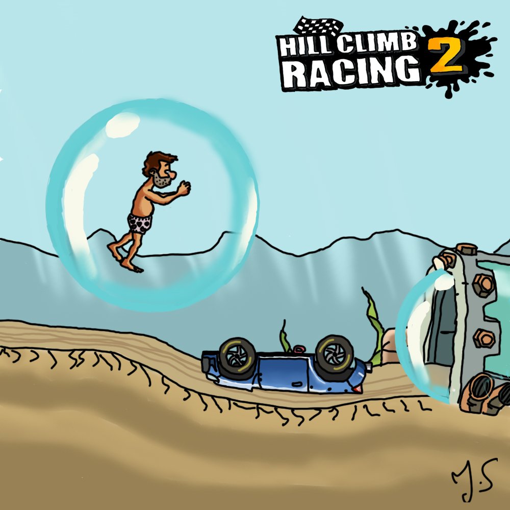 Hill Climb Racing - Today's awesome #FingerFanFridays fanart comes