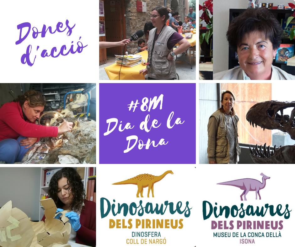 MuseuConcaDella's tweet photo. #Dones incansables conformen el #museu i #Dinosfera. Professionals diverses, dones d'acció. #gràcies #8M https://t.co/wJ3pKCGrAD