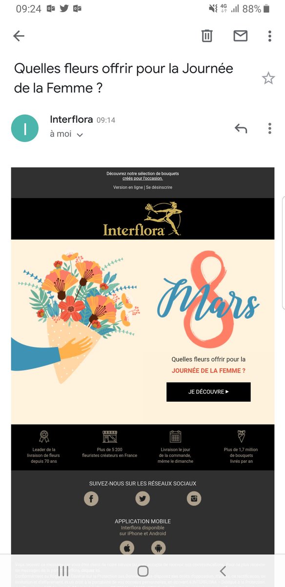 puccabaloo's tweet photo. @Interflora, aujourd'hui c'est la journée internationale des droits des femmes. Garde tes fleurs. #DroitsDesFemmes https://t.co/V9Rdq3n0AY