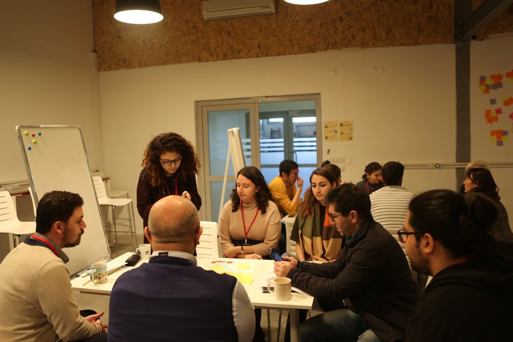 metudf's tweet photo. DTS grupları akademik mentörleriyle projelerini detaylandırıyor!
#DTSSpring19 #interdisciplinaryproblemsolving #BA4148 #feedback #METUDF https://t.co/sJJP4GHQv1