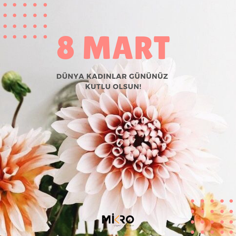 Hayatın tüm renklerini ruhlarında barındıran, yaratıcı ve güçlü tüm kadınlarımızın günü kutlu olsun! İyi ki varsınız!

#DünyaKadınlarGünü #8MartDünyaKadınlarGünü
 #8MartDünyaEmekçiKadınlarGünü