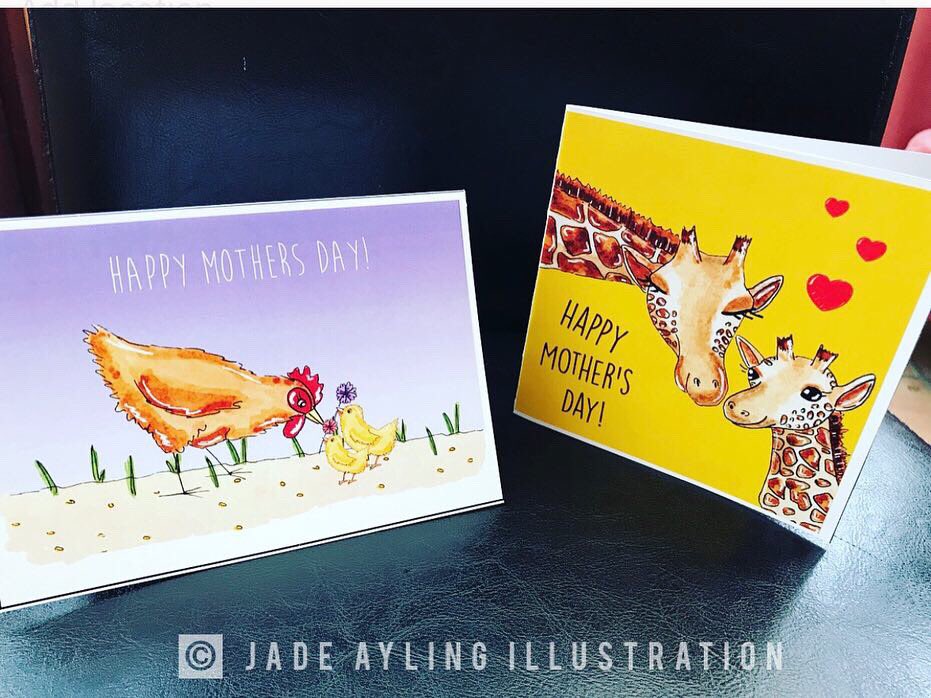 Mother’s Day cards available now.. ❤️
 
#animalovers #mothersday #mothersday2019 #girrafe #creative #handmadecards #handmadecardsforsale #illustration #animalillustration #artist #artistsoninstagram #artistsofinstagram #animalart