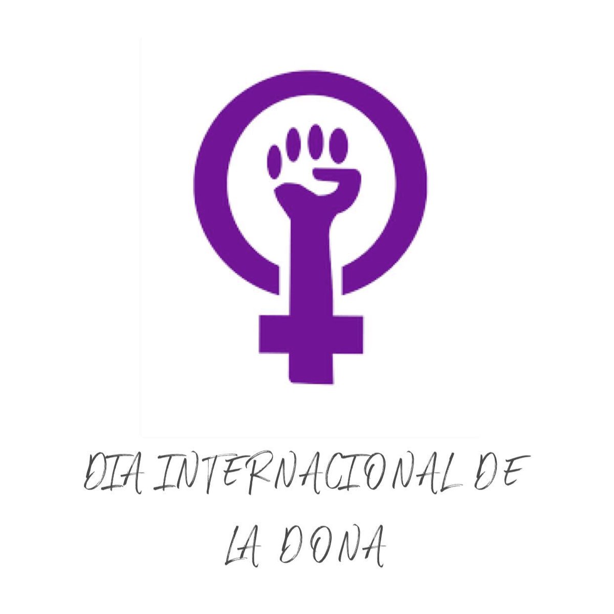 muntasell's tweet photo. AVUI I SEMPRE💜 Feliç Dia Intenacional de la Dona!
.
#diainternacionaldeladona #diadeladona #diadeladonatreballadora #8demarç #8demarç2019 https://t.co/vGzGL7WVNB