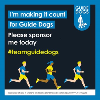 Beadmans's tweet image. As part of our fundraising pledge for @guidedogs, one of our colleagues is running the London Marathon. Please donate via the link below to help us (and him!) on our quest. Whatever the value, all is appreciated #charity #teamguidedogs #LondonMarathon 
uk.virginmoneygiving.com/Help_BeadmansL…