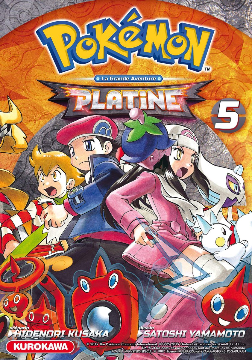 Sortie De Pokémon La Grande Aventure Platine Tome 5