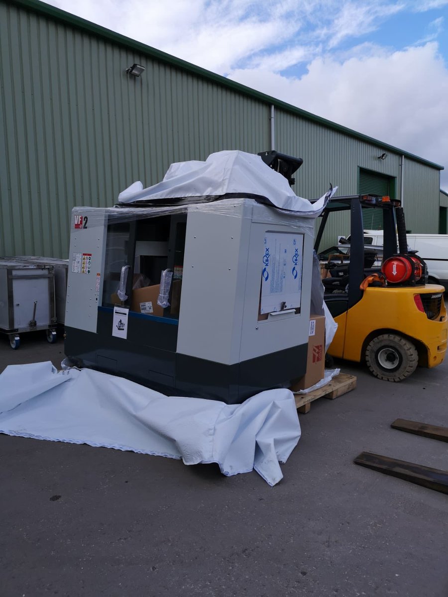 lyndhurst_pe's tweet photo. Some of the comings and goings at Lyndhurst Precision this week #windturbines #cncmagic #UKMFG #ukengineering https://t.co/uLYUTHVflj