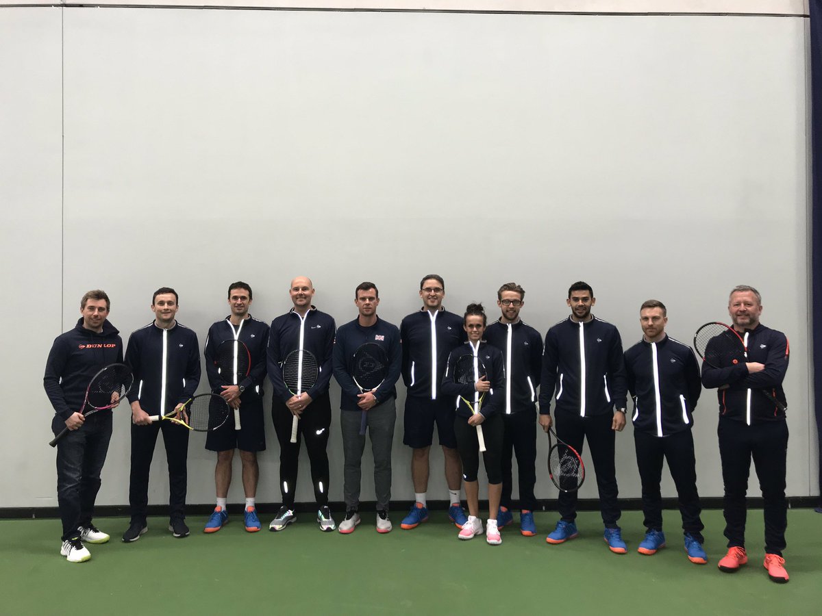 It was a pleasure to have Davis Cup Captain, <a href="/LeonSmith/">Leon Smith</a> at Bolton Arena, yesterday.

The knowledge and skills passed on will be invaluable to our coaches and players. As a <a href="/BritishTennis/">British Tennis</a> performance centre, it’s fantastic to be working with coaches such as Leon and <a href="/dunloptennis/">Dunlop Tennis</a>
