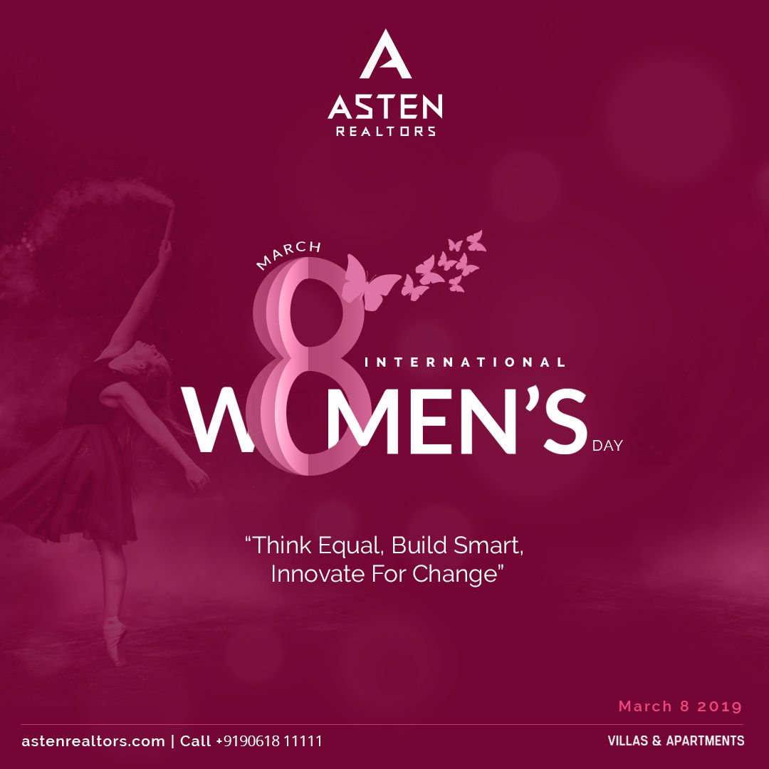 AstenRealtors's tweet photo. Every Woman👩 is Special.
Let all women 👩 feel the Power within.
#happy_womens_day 
#Asten_Realtors https://t.co/OENxa9FNUA