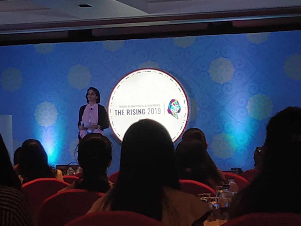 isurenther's tweet photo. #RISING2019 @banglore #AnalyticsIndia Machine Hack#sohiniMehta #wipro #DataScience #WomensDay https://t.co/RMh2hp4TOD