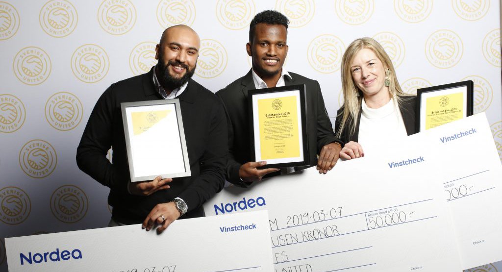 .<a href="/IFKTrollhattan/">IFK Trollhättan</a>’s Patricia Daoud Naperotti fick ta emot priset Bronshanden under Sverige Uniteds stora gala på torsdagskvällen: tvgfotboll.com/patricia-daoud… #tvgfotboll