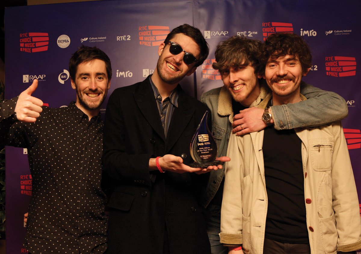 Nialler9's tweet image. .@oemperormusic, a band who broke up upon the release of Jason, win the Irish album of the year for the @choiceprize 
bit.ly/2THkeTi