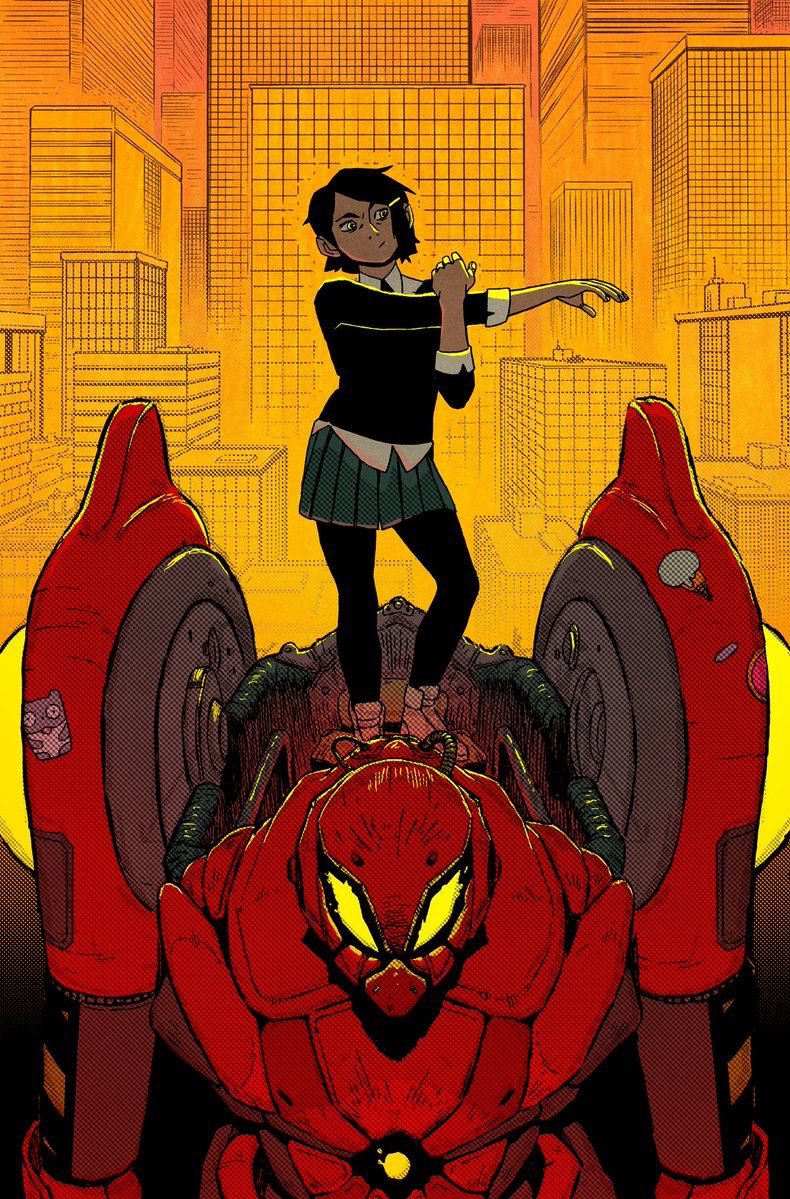 MARVEL_chara's tweet photo. ペニー・パーカー
 
 能力：SP//drによる戦闘力、ウェブ射出
 スパイダーセンス
 天才的知能
 
 爆発で亡くした父から受け継いだ、「SP//dr」というパワードスーツを操縦して戦う14歳の日系アメリカ人少女（アース14512）。
 https://t.co/431HGBEYSL