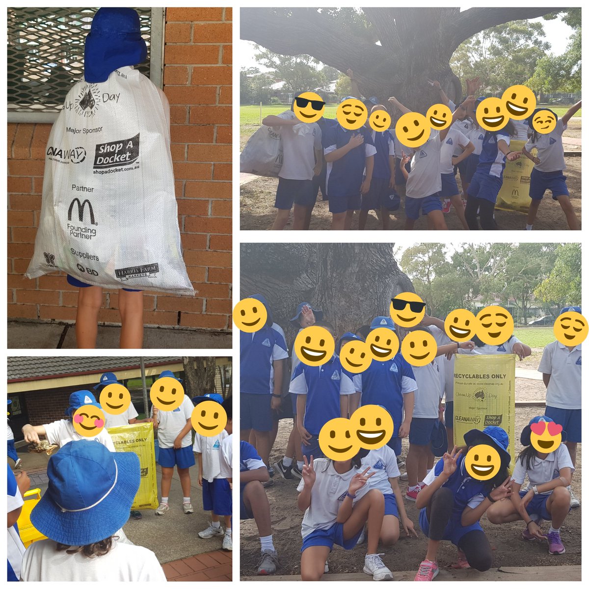 Not all heroes wear capes... it starts by saving and cleaning up our playground in celebration of Clean Up Australia Day.
