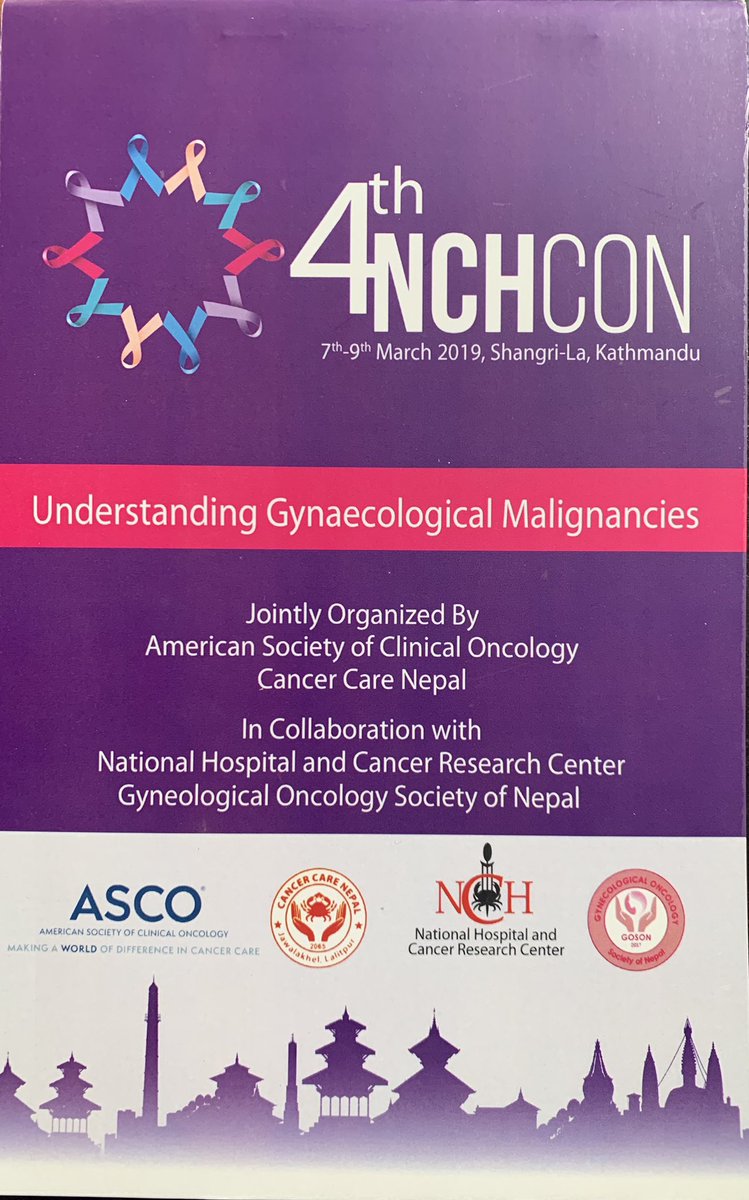 sandhyachap's tweet photo. Celebrating #InternationalWomansDay together with cancer experts from all around the globe. We are discussing cancers of women today, organized together with @ASCO.  #NCHCON https://t.co/FFrYonlGrT