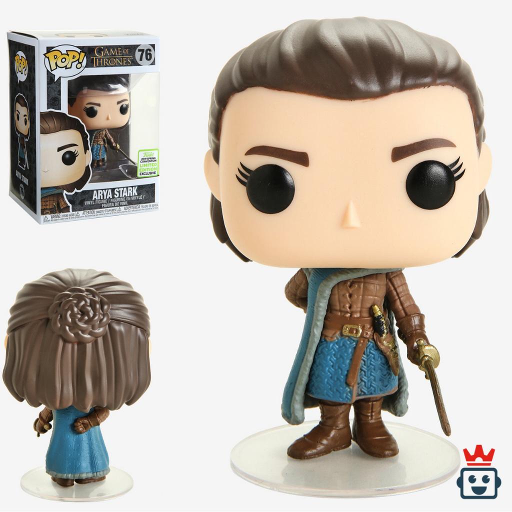 arya stark funko pop eccc boxlunch