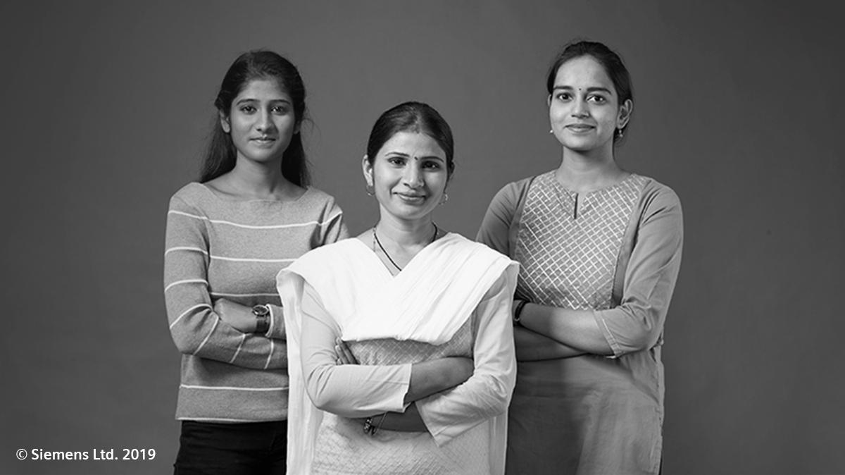 SiemensIndia's tweet image. Unique stories of three women who followed their dream careers in the STEM field &amp;amp; are defying stereotypes. Read the inspiring stories of Pavithra, Anjali &amp;amp; Archana, empowered by #Siemens: sie.ag/2To3K2N
#BalanceforBetter #WomEngineering #IWD2019 #STEM