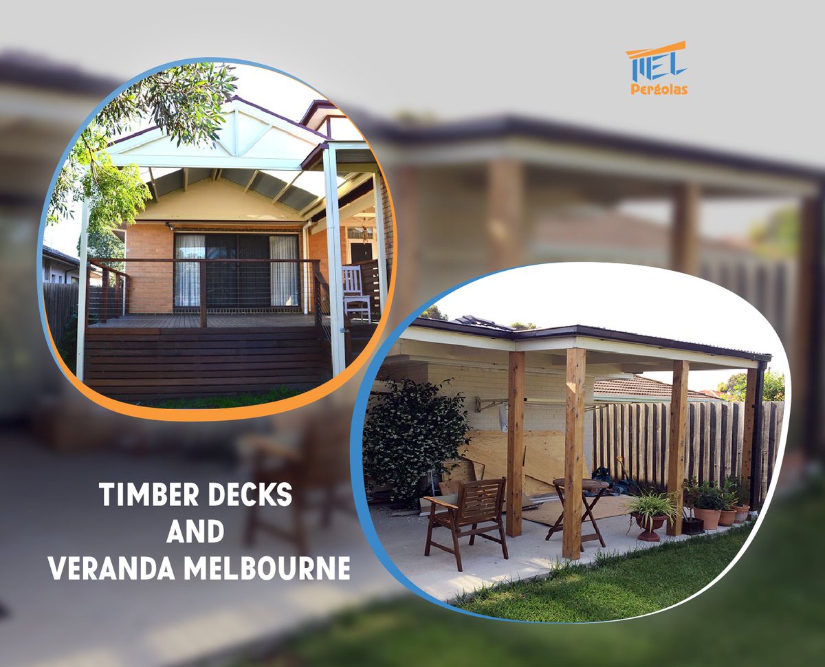 MELPergolas's tweet photo. Book @MELPergolas #Timber_Decks_and_Veranda Specialist in #Melbourne for any type of home outdoor construction. Call us on our Toll-free No 1800 902 201

To Know More:- 
Call:- +61 470 310 755
Visit:- https://t.co/X5Ds4UFYjg https://t.co/6xKGnf7Qmh
