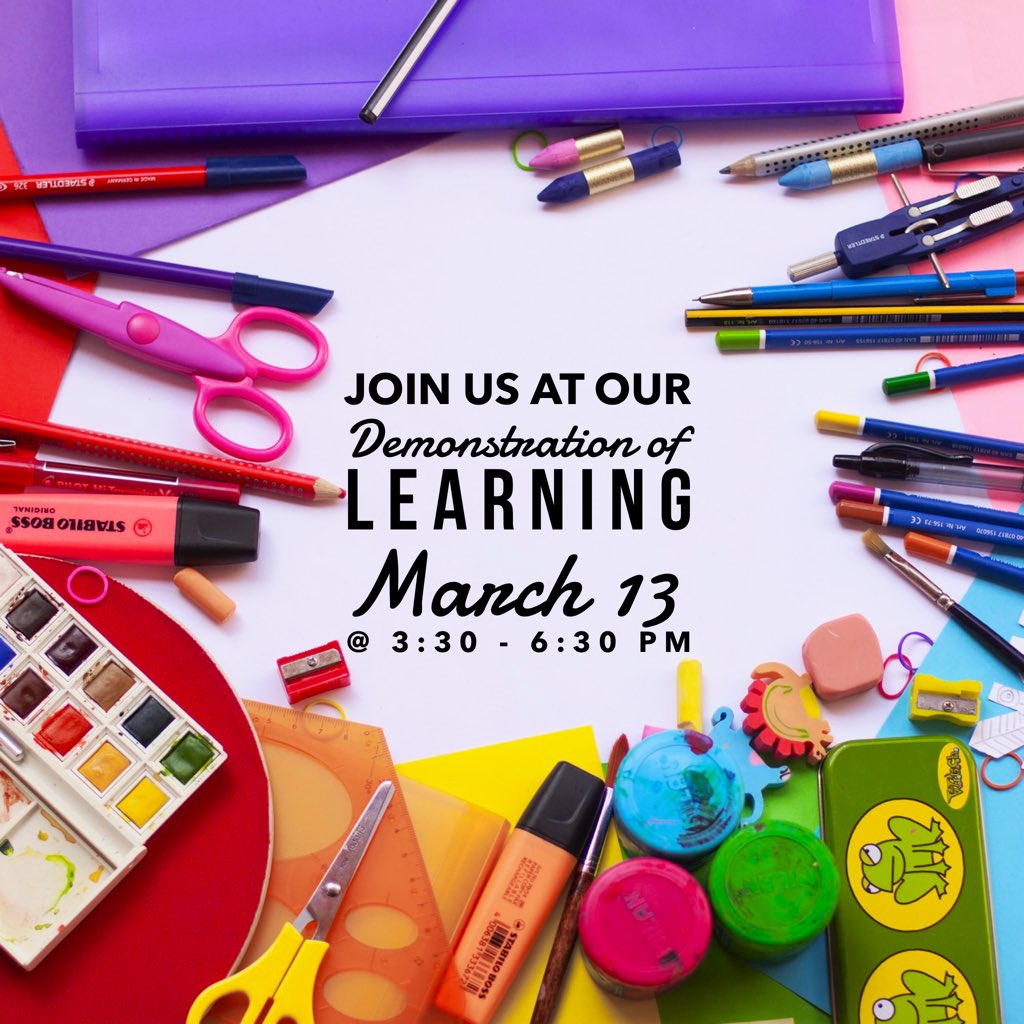 Demo of Learning coming next week! See you there! #ecsdfaithinspires #stbonaventureecsd #demonstrationoflearning #yegschools