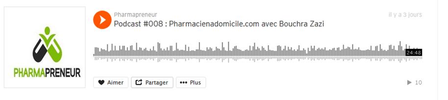 Nouveau #podcast sur <a href="/Pharmapreneurfr/">Pharmapreneur</a> : interview de Bouchra Zazi la fondatrice de la plateforme #pharmacien à domicile. A découvrir : pharmapreneur.fr/podcast-008-ph… #pharmacie #officine #médicament