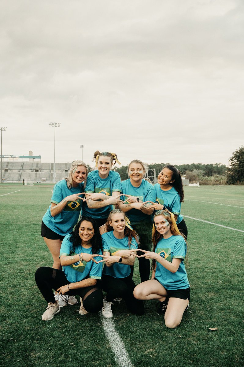 Our first annual Adelphean Games a sisterhood event run by our Pride Groups and their leaders. With the theme “Going for Gold” we had each team from around the country compete. This is just one way to get involved with leadership and our sisterhood in Alpha Delta Pi.