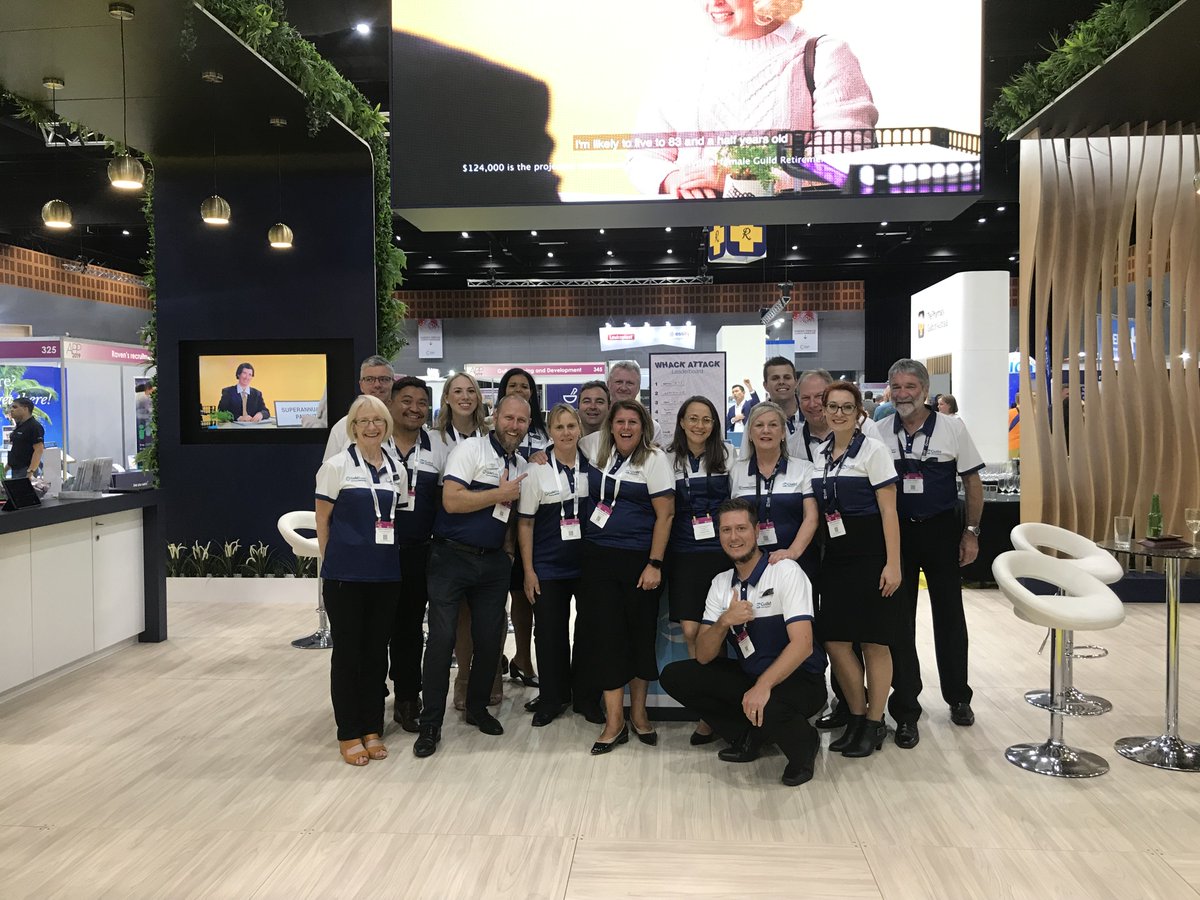 That's a wrap on Day 2 of #APP2019. There's still time to say hi to the Guild Insurance &amp; GuildSuper teams. Be sure to stop by stand #302-307 this weekend. You could even win yourself a Google Home Hub. #Guildstrongertogether