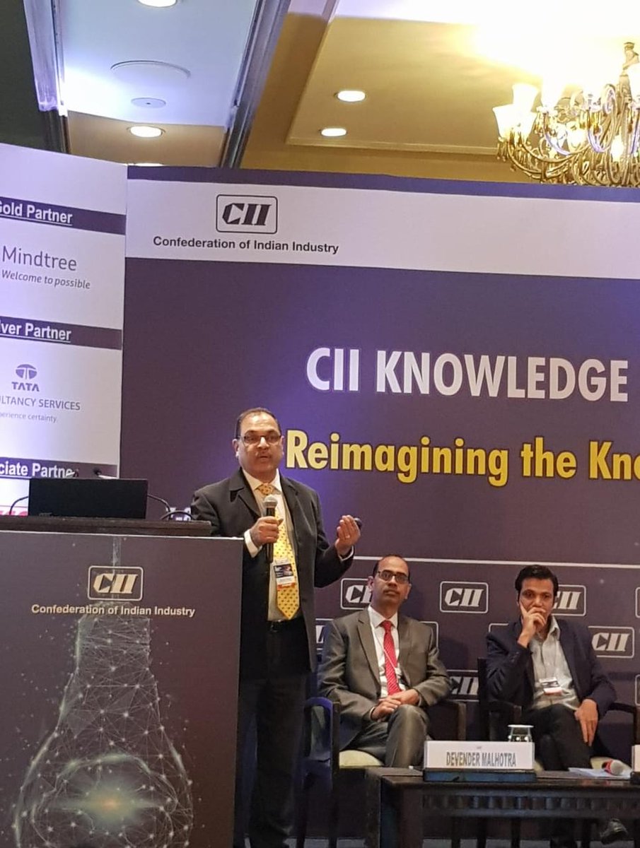 SummitCii's tweet photo. Mr. Roudolf D'Souza presented @AFCONSInfra case study on how they've reimagined knowledgemanagement and how 90% of their knowledge generates in their projects.
#firsttwintunnels #hubliriver
#Mikewinners #CIIknowledgesummit https://t.co/pB4xSB0AHe