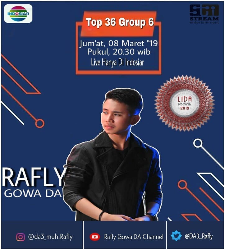 #Repost from <a href="/ferafqu_ofc/">FERAFQU OFFICIAL</a>.arab with @regram.app 
 ... 

Assalamu'alaikum kawan
#JumatBerkah Aamiin Insya Allah
Bentar Malam ada Kesayangan kita <a href="/DA3_Rafly/">Muh.Rafly Heriawan</a> di LIDA Jangan lupa nonton yahh😉
.
.
@da3_muh.rafly 
@stream_entertainment 
<a href="/indosiar/">Indosiar</a>