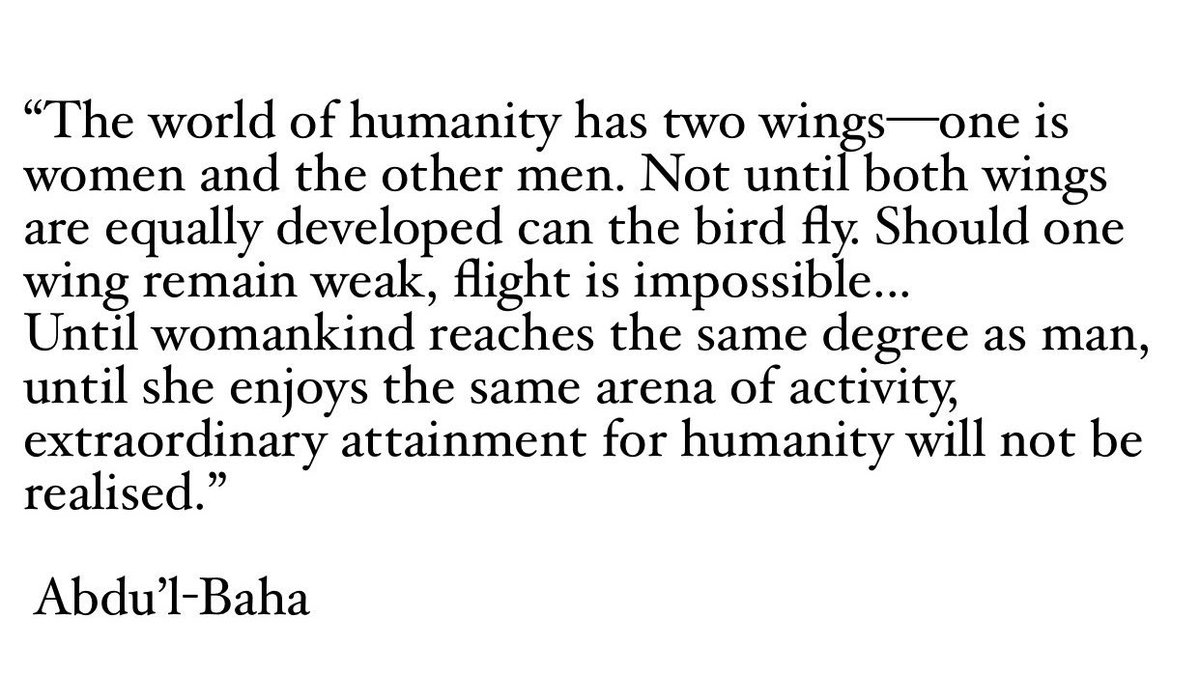 One of my favourite quotes on the importance of achieving equality between men and women.
#InternationalWomensDay2019 #IWD2019
