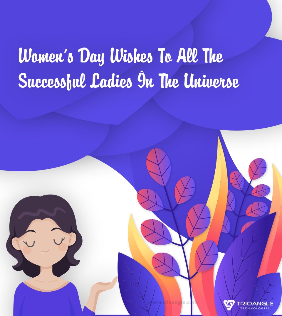 Trioangle's tweet photo. Trioangle Proudly Wishes All The Visioned Ladies Who Are Working Both Hardly & Smartly To Achieve Their Dreams Through Many Hardship In Their Path.
#trioangle #sourceofinspiration #internationalwomensday #happywomensday2019 #Goferzone
https://t.co/nIbgX5uV5H https://t.co/TIwlbgg6yX