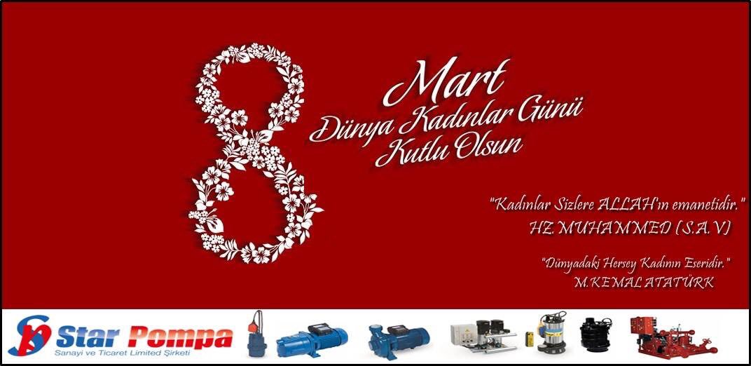 Yeri geldiğinde anne, yeri geldiğinde içten bir arkadaş bazen de değerli bir eş…Onlar bizim baş tacımız.8 Mart Dünya Kadınlar günü kutlu olsun.