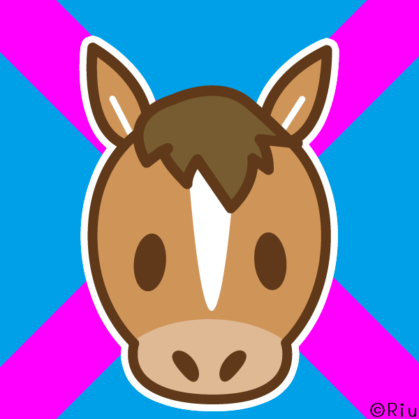 推し馬アイコンメーカーのtwitterイラスト検索結果