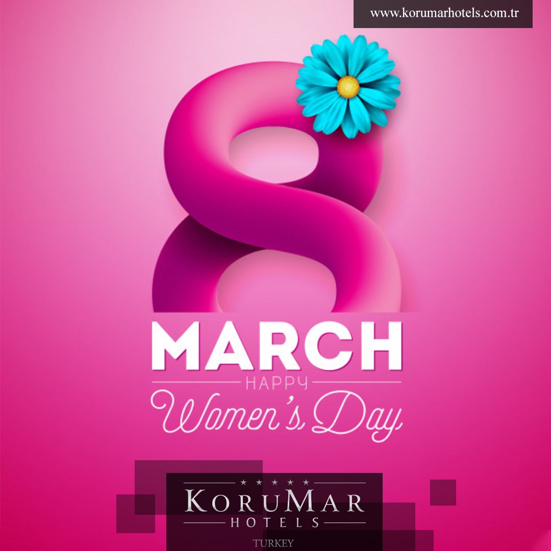 We are celebrating the March 8th International Women's Day 🙏😍

#DünyaKadınlarGünü #8Mart #8March #InternationalWomensDay #Korumar #KorumarHotels #KorumarDeluxe #KorumarEphesus