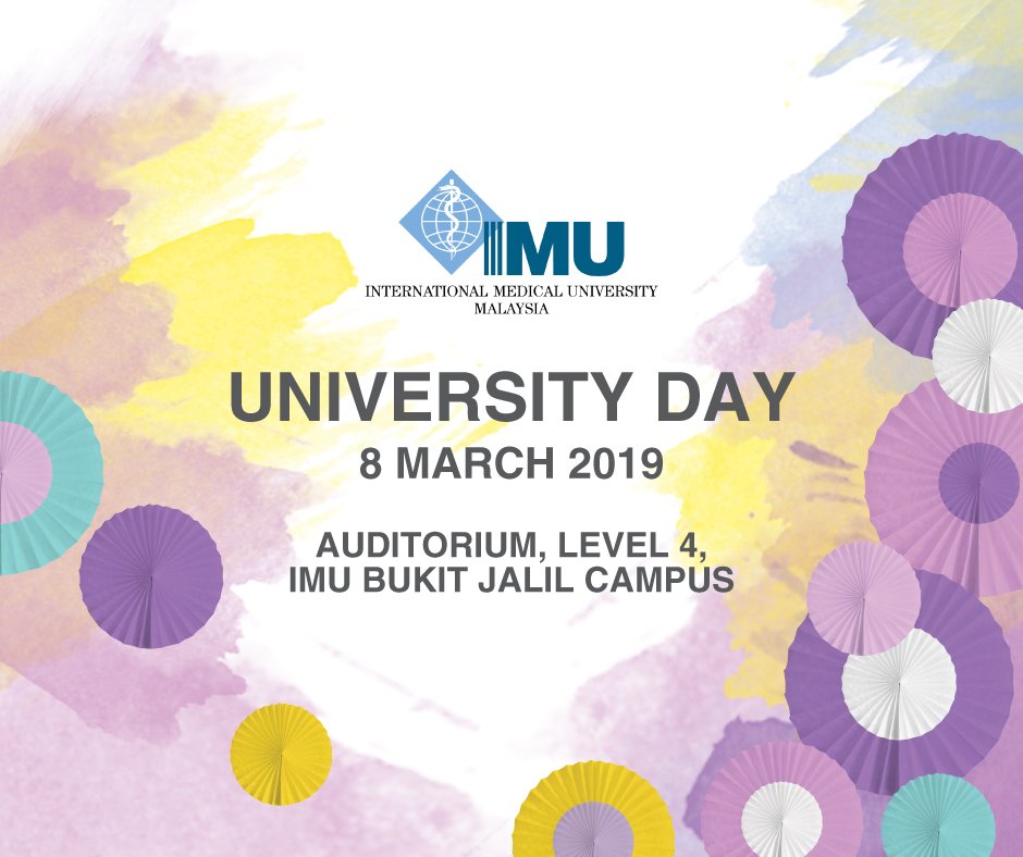 IMUMalaysia's tweet image. IMU 27th University Day - celebrating women’s role in nation building In conjunction with International Women’s Day. 
#IMUUniversityDay