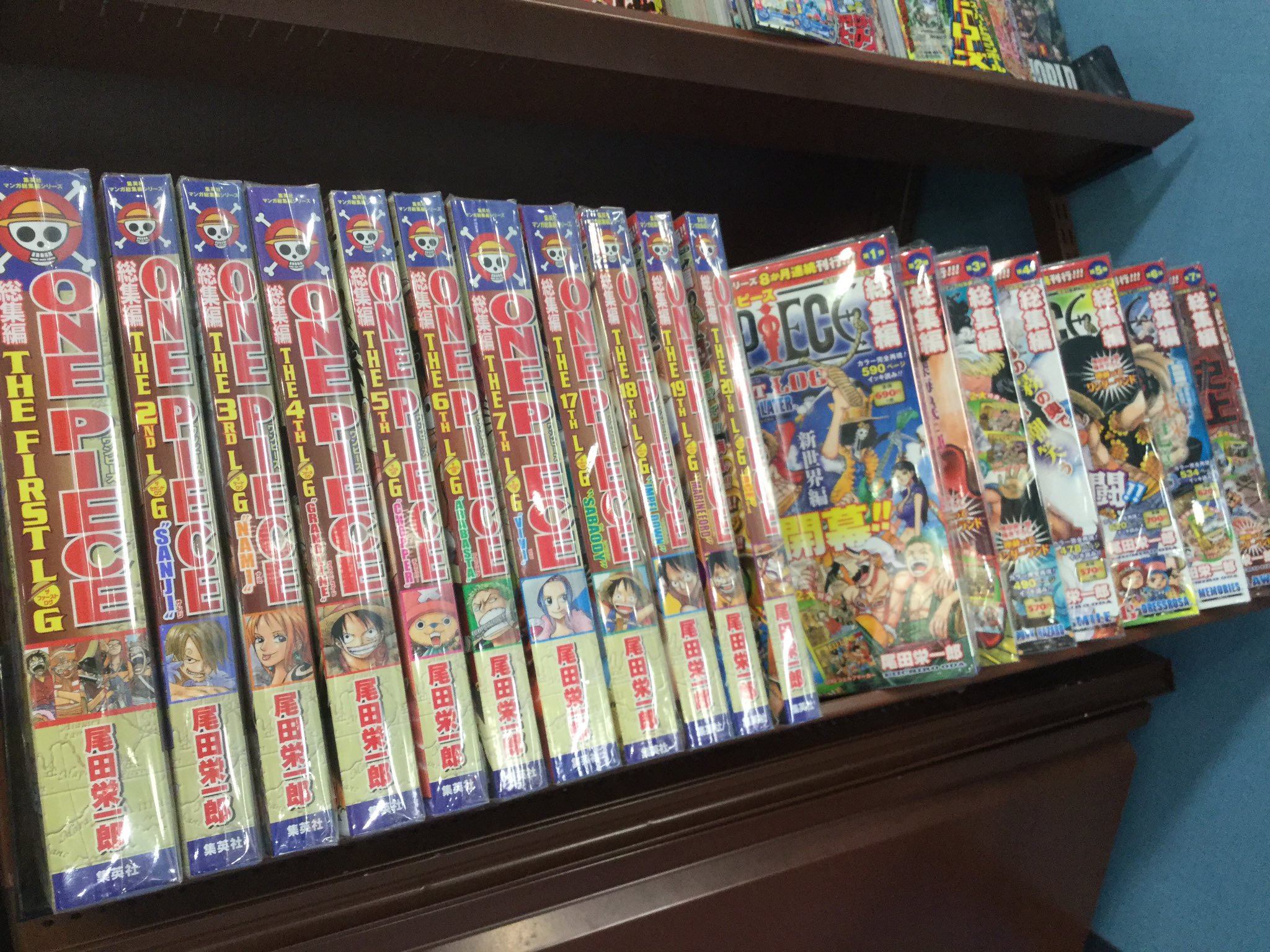 One Piece麦わらストア渋谷本店 Twitterren 再入荷 One Piece 総集編 The 25th Log Dressrosa 700円 税 One Piece 総集編 The 26th Log Memories 6円 税 One Piece 総集編 The 27th Log Law 550円 税 One Piece 総集編 The 28th Log Lucy 480円 税