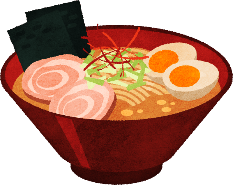 スタンプ販売中 イラスト素材 Penta Ar Twitter ラーメンのイラストを追加しました Penta フリー素材 イラスト T Co 5dd2h3eiik