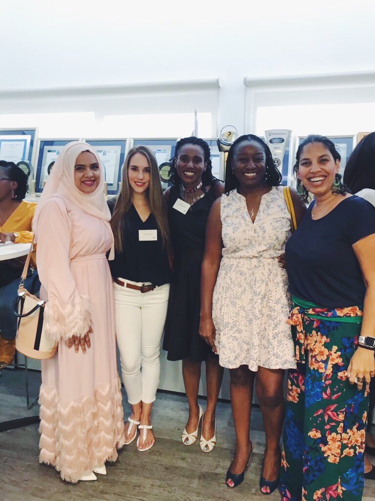 Celebrating #InternationalWomensDay with my <a href="/lionessesA/">Lionesses of Africa</a> Tribe 🙌🏻 Fuelled by passion for what we do &amp; supporting each other on our #womenentrepreneur journey 🎉
#LionessLeanIn <a href="/HlubiMboya/">Hlubi Mboya-Arnold</a> @Raksha_TheBeat <a href="/NaNz_B/">Zakiyyah Bhamjee</a>