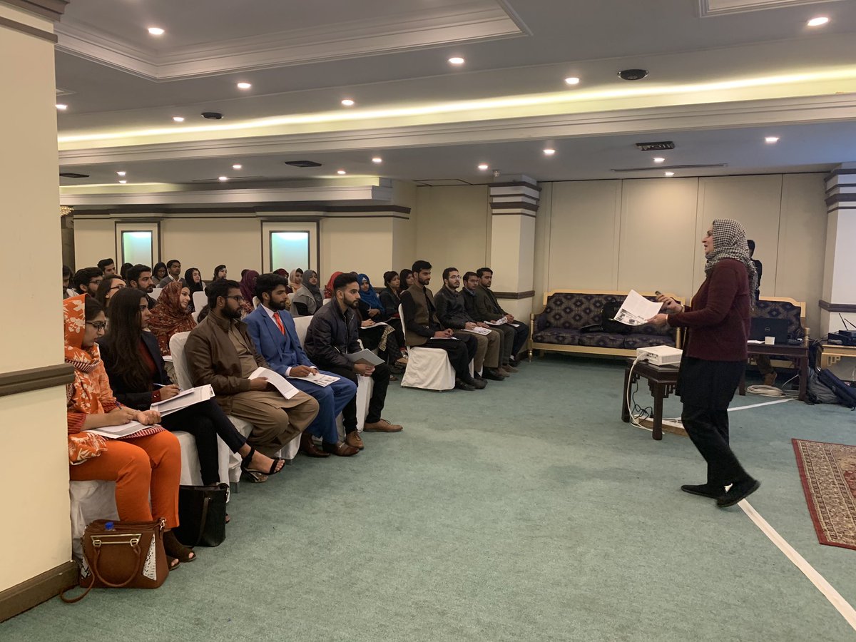 CRSSpak's tweet photo. #Dialogue is one of the effective measures that can be utilised to encourage #tolerance, says Humaira Masihuddin, Lawyer @CRSSpak #PACEEvolution Workshops @ZeeSalahuddin @vogul1960 https://t.co/h4CUyOxudF