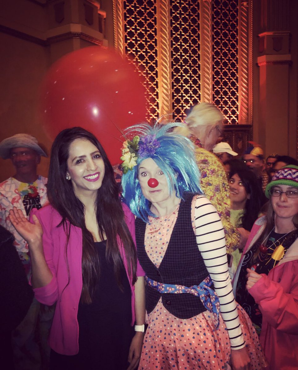 eshatewari's tweet photo. Thank-you @GoCaltrain @Caltrain for sending us the passes for @clownvets at @Cinequest . Had a great fun, fantastic movie!! 
.
#clownvets #cinequest #caltrain #FilmFestival #filmfest #california #bayarea #clowns https://t.co/gGnz5UMXyn
