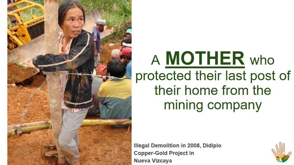 atm_philippines's tweet photo. Kudos to all of the heroic women's who fights for their rights. #InternationalWomensDay #ResponsibleMiningIsAMyth #ResponsibleMiningIsFakeNews
#BanOpenPitMining #NoToLargeScaleMining #AlternativeMineralsManagementBill https://t.co/MUAsx4f7Yj