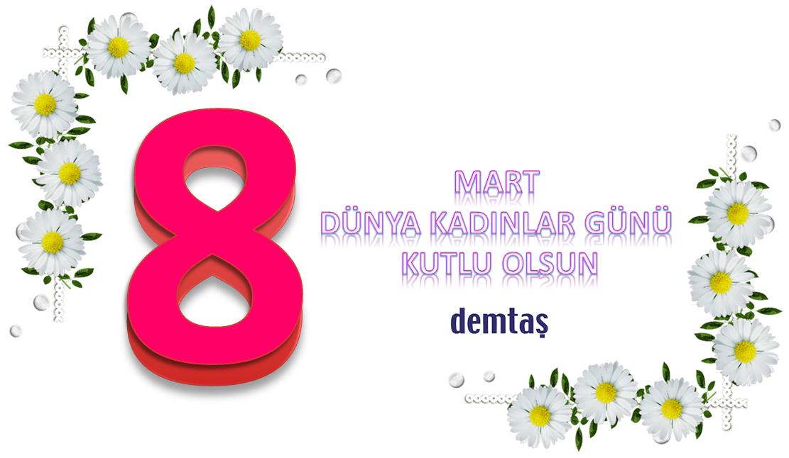 demtas's tweet photo. 8 Mart Dünya Kadınlar Günü Kutlu Olsun

#8martdunyakadinlargunu https://t.co/drvbvDA3Sh
