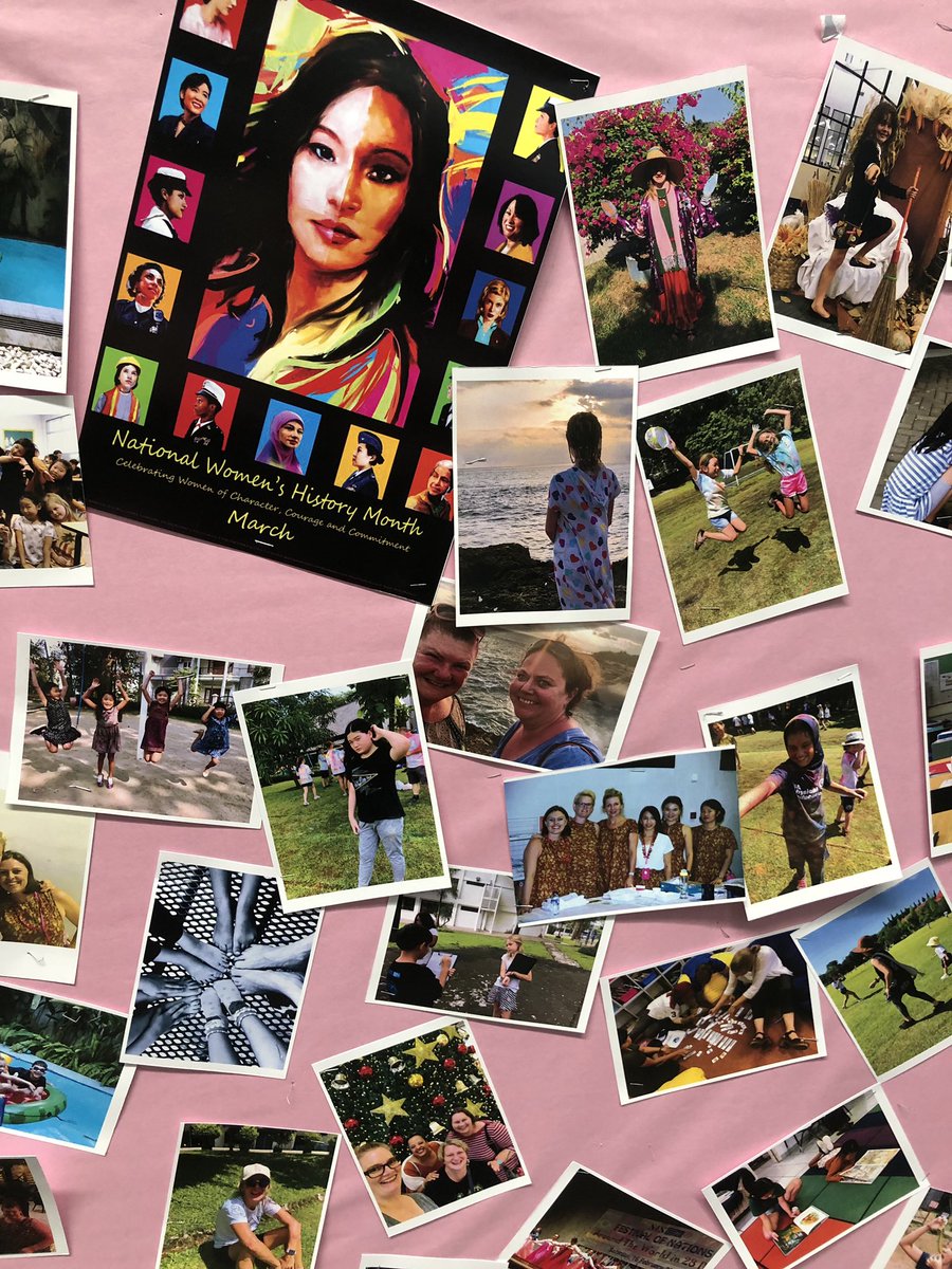 kim_ariail's tweet photo. #SISIndo rocking at acknowledging the past, present and future of WOMEN! Thanks so much for the free posters out there @amightygirl, #womenshistorymonth, #BalanceforBetter, #IWD2019 https://t.co/5cV9QsXpXX