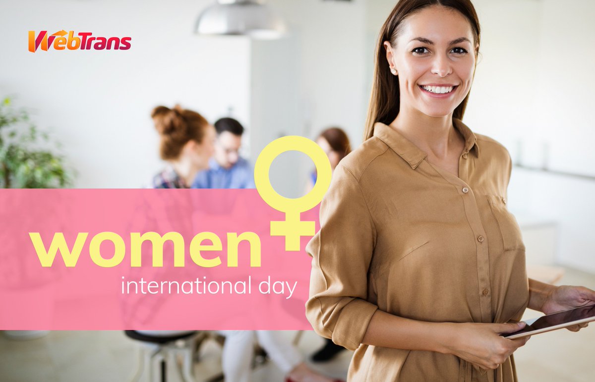 WebTransInt's tweet image. The International Women&apos;s Day is celebrated on March 8! ♀️  Do you know that in Europe, only the 22% of the workers of the transport sector are women? Happy #InternationalWomensDay!